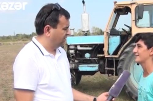 13 yaşlı oğlandan qeyri-adi bacarıq - VİDEO