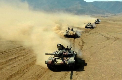 Qoşunlar təyinat rayonlarına çıxarılır - FOTO/VİDEO