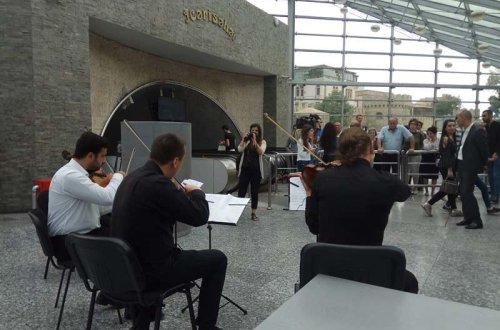 Bu gün metroda konsert verilir - FOTO - VİDEO