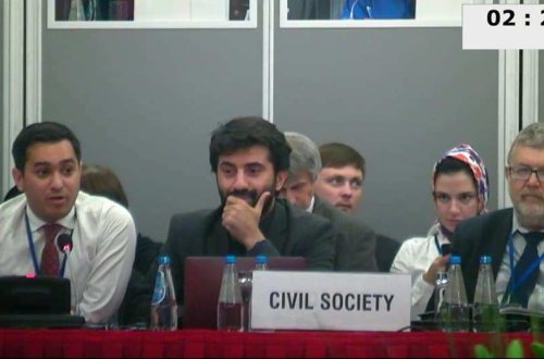 Fərid Şahbazlı ATƏT toplantısında xaricdəki anti-azərbaycançı şəbəkəni ifşa etdi