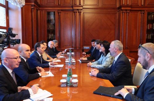 Bolqarıstan Azərbaycanın həyata keçirdiyi qlobal layihələrə böyük maraq göstərir - FOTO