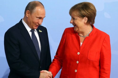 Merkel və Putin Suriyanı müzakirə edib