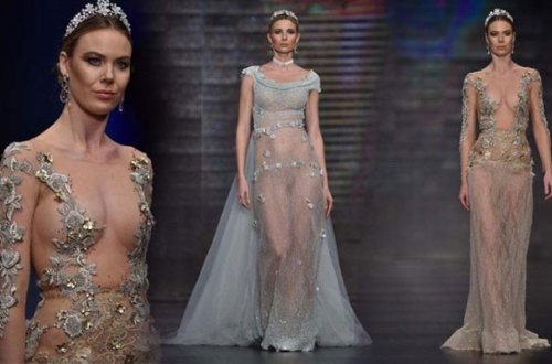 Bu gəlinlikləri geyinmək cəsarət istəyir - Fotolar