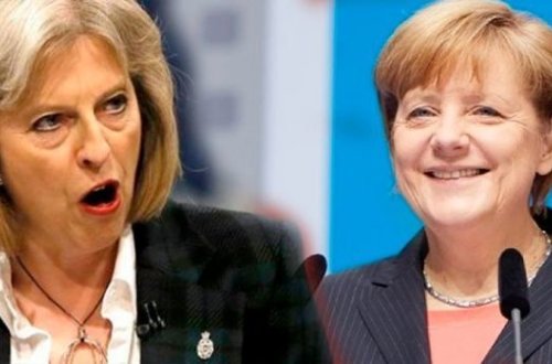 Merkel Meyi təhqir etdi