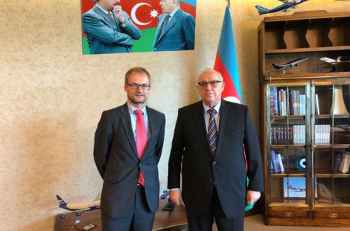 AZAL-ın prezidenti İsveçrənin Azərbaycandakı səfiri ilə görüşüb