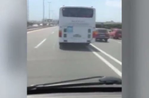 Bakıda avtobusun altında qalan şəxs öldü