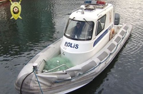 Azərbaycanda polis balıqçının həyatını belə xilas etdi - VİDEO