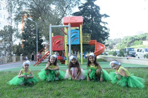 Nəsimi rayonunda yeni park istifadəyə verildi - FOTOLAR