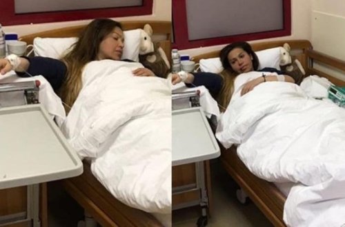 Rəqsanəyə erkən doğuş diaqnozu qoyuldu - Foto