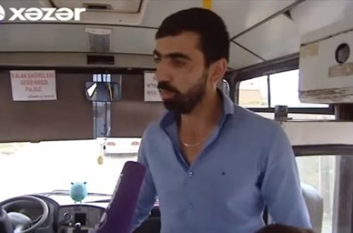 Bakıda 5 alan şagirdlərə gediş haqqı pulsuzdur - sürücüdən nümunəvi addım - VİDEO