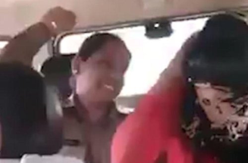 Şok kadrlar: hicablı qız müsəlman olduğuna görə döyüldü - VİDEO - FOTO