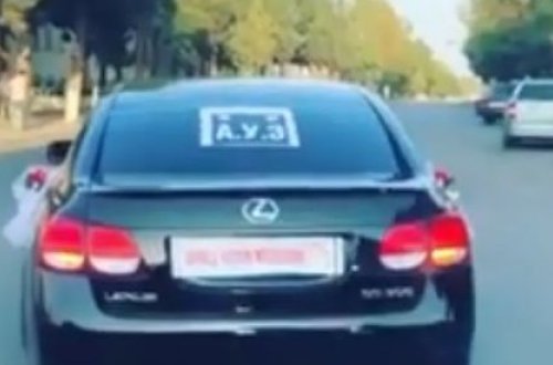 Azərbaycanlı avtoritet evləndi: Bəy maşını 