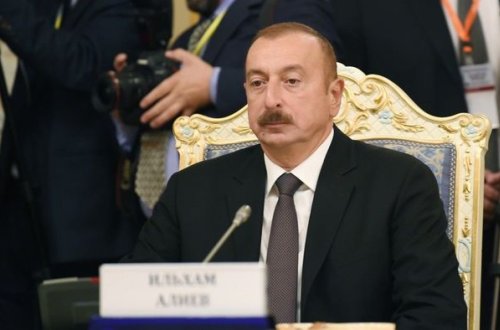 İlham Əliyev MDB Dövlət Başçıları Şurasında - YENİLƏNİB + FOTO