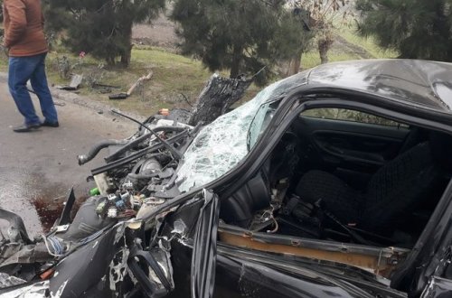 Ağstafada AĞIR QƏZA: Biri körpə olmaqla 6 nəfər...