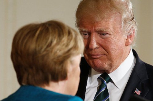 Ərdoğan Merkellə Trampın Rusiya qazına görə mübahisəsindən danışdı