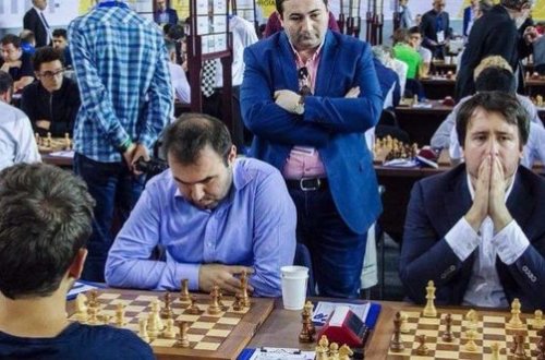 Şahmat millimizin erməniləri məğlub etdiyi an - VİDEO