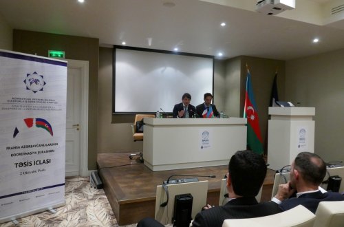 Fransa Azərbaycanlılarının Koordinasiya Şurası yaradılıb-FOTO