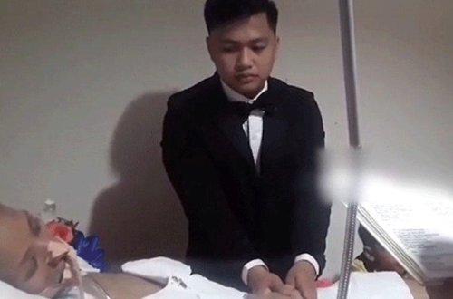 Xərçəng xəstəsi sevgilisi ilə xəstəxanada evləndi: 5 gün sonra qız öldü - VİDEO