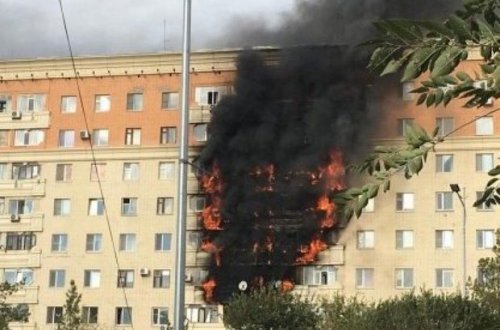 Azərbaycanlı Qazaxıstanda insanların həyatını xilas etdi - FOTO