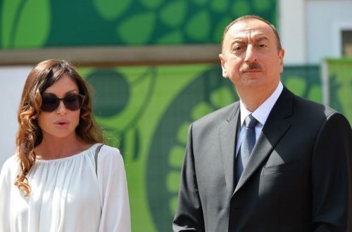 İlham Əliyev və Mehriban Əliyeva Dənizkənarı Milli Parkda