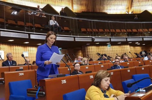 Qənirə Paşayeva AŞPA-da Türkiyəni müdafiə etdi