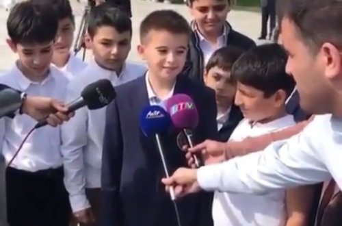 Leyla Əliyevanın oğlu müsahibə verdi: 