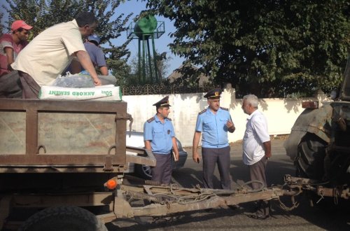 Texnika sürücülərinə və mexanizatorlara daha bir MÜRACİƏT