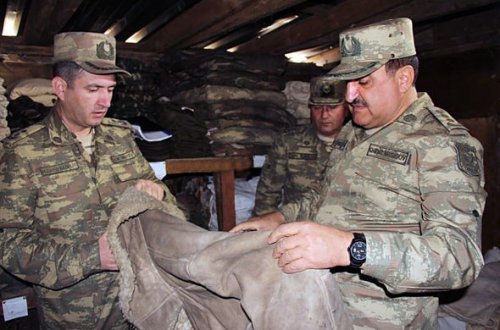 Azərbaycan ordusu qışa hazırlaşır - FOTO