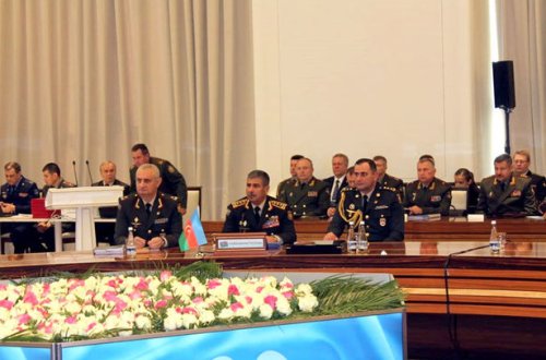 Zakir Həsənov MDB Müdafiə Nazirləri Şurasının iclasında - FOTO