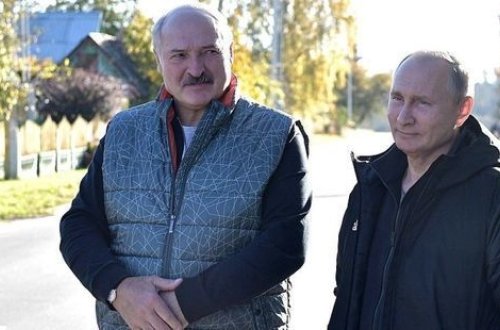 Lukaşenko Putinə kiçik vətənini göstərdi - VİDEO