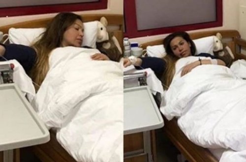 Yenicə ana olan Rəqsanə fotosunu paylaşdı