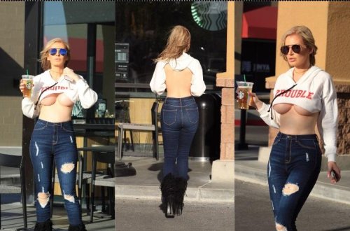 Küçədə belə gəzdi - Fotolar