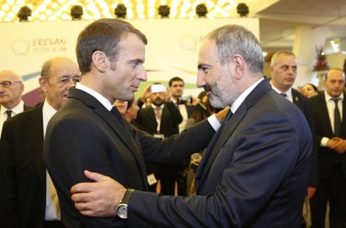 Kadırov Makronla Paşinyanı rəqs festivalına dəvət edib