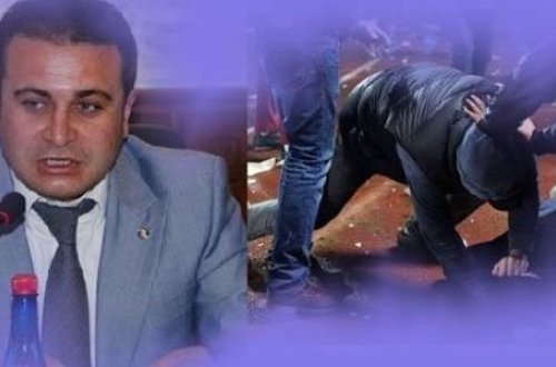 Gəncədə icra başçısının müavini vətəndaşları döydü - VİDEO