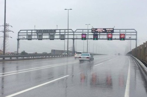 Bakının əsas magistrallarında sürət həddi endirilib