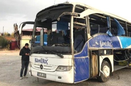 Sərnişin avtobusu AŞDI - 7 nəfər ölüb, 24-ü yaralandı (VİDEO)