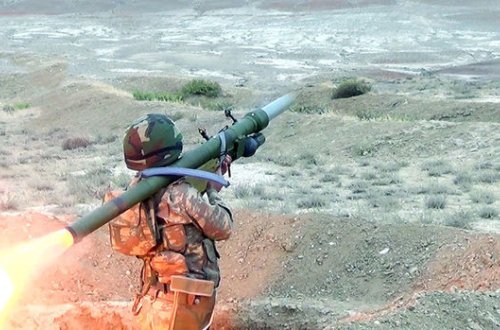 HHM bölmələri döyüş atışları icra edib - VİDEO