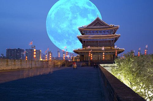 Çin süni Ay hazırlayacaq - küçələri işıqlandırmaq üçün - FOTO