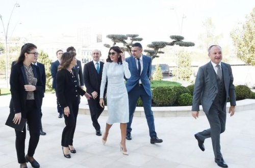 Mehriban Əliyeva İtaliya Senatının sədri ilə görüşüb -  YENİLƏYİB +FOTO