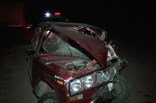 Tovuzda yük və minik avtomobilləri toqquşub - FOTO