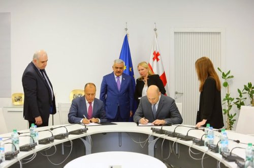 Rövnəq Abdullayev Gürcüstanda işgüzar səfərdə olub - FOTO