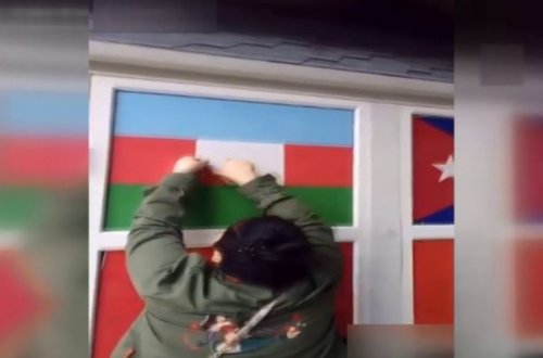 Rusiyada erməni tələbələrin Azərbaycana qarşı təxribatı - VİDEO