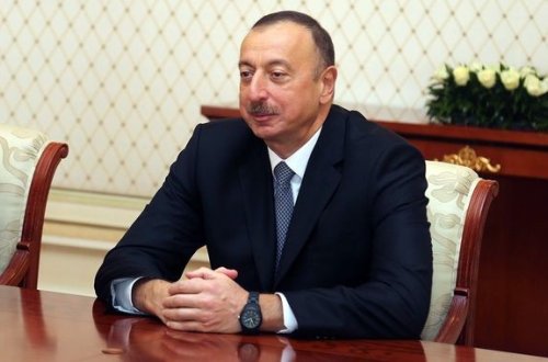 İlham Əliyev rektoru qəbul etdi