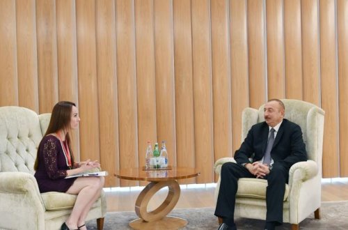 İlham Əliyev Parlamentlərarası İttifaqın prezidenti ilə görüşdü