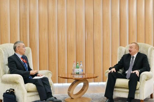 Prezident UNESCO-nun baş direktorunun müavini ilə görüşdü