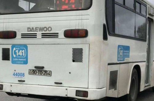 Bakıda sürücü sərnişinləri TƏHLÜKƏYƏ ATDI - VİDEO