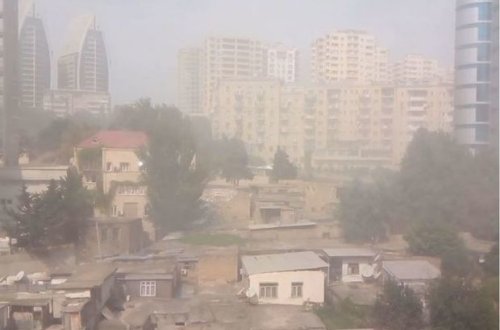 Bakının bürüyən toz-dumanın əsas səbəbi açıqlandı