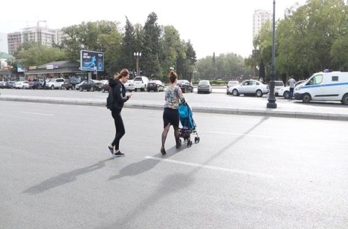 “Ölümə” gedən piyadalar - VİDEO