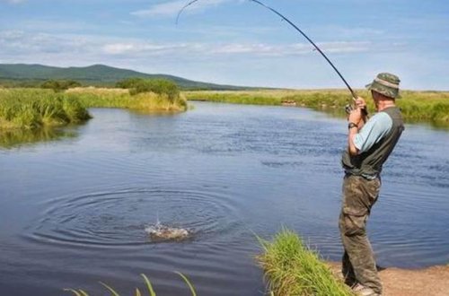 Balıq tutan oğlanı “tok” vurdu