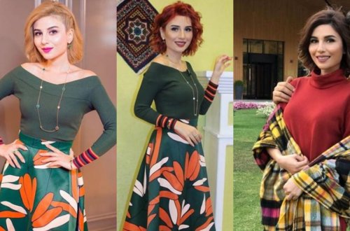 Günay 1 ayda 4 dəfə saç rəngini dəyişdi - Fotolar